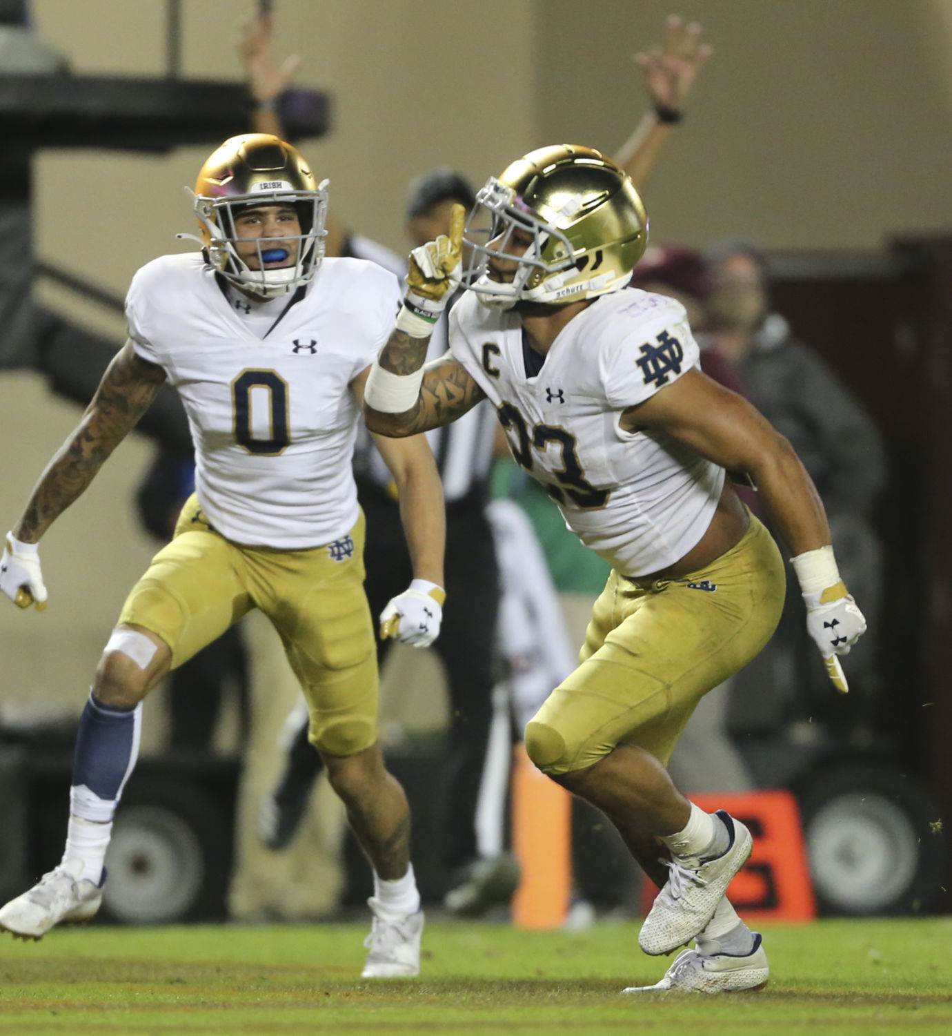 Notre Dame at Virginia Tech football